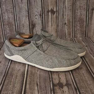 Sz 11 Mens Xero Shoes Kona Alloy Grey Barefoot Slip On Moccasin Loafers Shoes